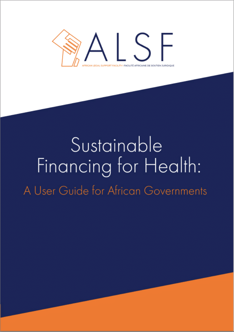 Sustainable Financing for Health book cover